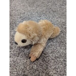 Aurora SLOTH 8"‎ Flopsie Plush Two Toed Sloth Tan Soft Floppy Stuffed Animal